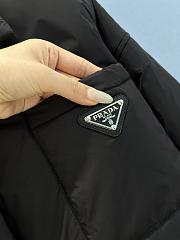 Prada Re-Nylon Black Coat  - 5
