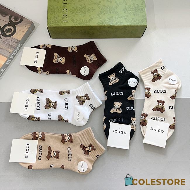 Gucci Multicolor Socks - 1