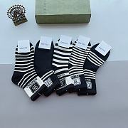 Gucci Black And White Socks - 2
