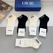 Dior Black And White Socks - 2