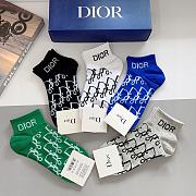 Dior Multicolor Socks - 6