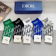 Dior Multicolor Socks - 3