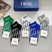 Dior Multicolor Socks - 4