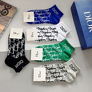 Dior Multicolor Socks - 1