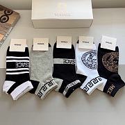 Versace Multicolor Socks - 4