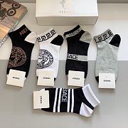 Versace Multicolor Socks - 3