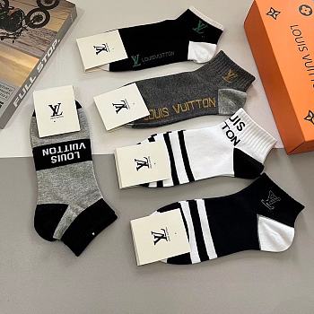 Louis Vuitton Multicolor Socks 02