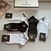 Chanel Black And White Socks - 2