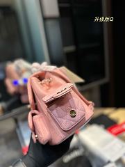 Chanel 23k Mini Backpack White 18 x 18 cm - 3