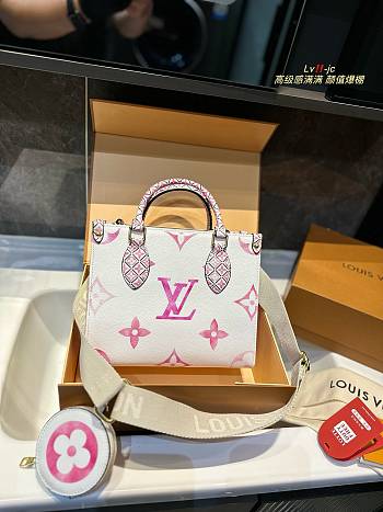 Louis Vuitton OnTheGo Pink 25 cm