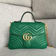 Gucci Marmont Dottore Green 26.5 x 20 x 9 cm - 1