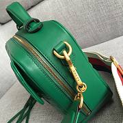 Gucci Marmont Shoulder Bag Green 25 x 19 x 8 cm - 5