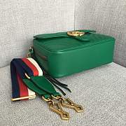 Gucci Marmont Shoulder Bag Green 25 x 19 x 8 cm - 3