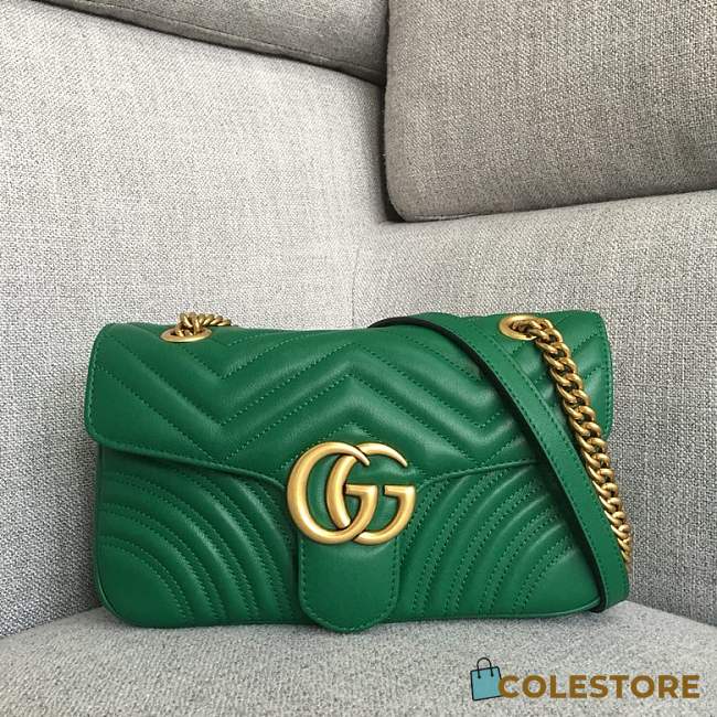 Gucci Marmont Green 26 x 7 x 15 cm - 1