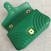 Gucci Marmont Green 26 x 7 x 15 cm - 4