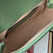 Gucci Marmont Mini Green 18 x 13.5 x 8 cm - 5