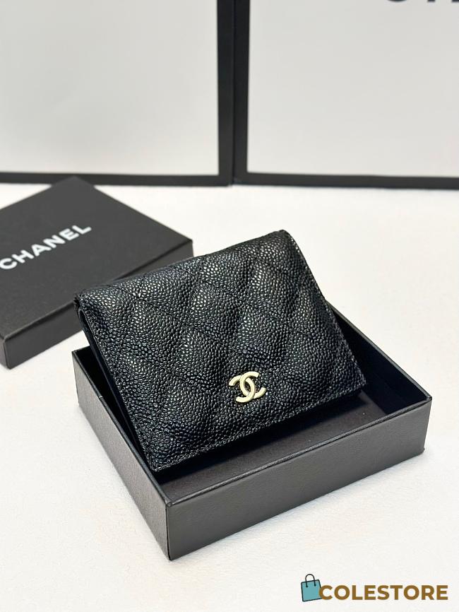 Chanel Wallte Black 11 x 9 cm - 1
