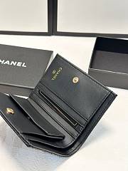 Chanel Wallte Black 11 x 9 cm - 5