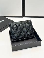 Chanel Wallte Black 11 x 9 cm - 3