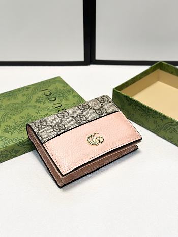 Gucci Ophidia Wallet Pink 11 x 9 x 3 cm
