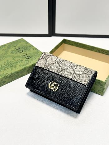Gucci Ophidia Wallet Black 11 x 3 x 9 cm