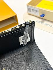 Louis Vuitton Circle Wallet Black 12 x 9 x 2.5 cm  - 5