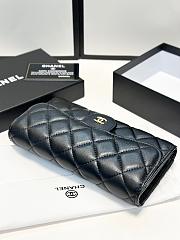 Chanel Flap Bag Black 19 x 10 cm - 5