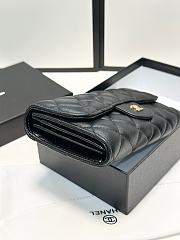 Chanel Flap Bag Black 19 x 10 cm - 4