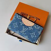 Gucci Wallet Denim 12 x 7 x 1.5 cm - 6