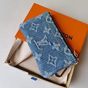 Gucci Wallet Denim 12 x 7 x 1.5 cm - 4