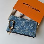 Gucci Wallet Denim 12 x 7 x 1.5 cm - 3