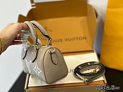 Louis Vuitton Nano Speedy Beige 16 x 10 x 7.5 cm - 2
