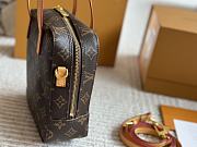 Louis Vuitton Spontini Monogram Handbag Pvc Leather Brown 20 x 20 cm - 6