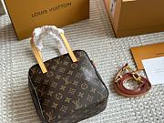 Louis Vuitton Spontini Monogram Handbag Pvc Leather Brown 20 x 20 cm - 2