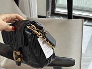Coach C Tappy Shoulder Bag Black 20 x 15 cm - 2
