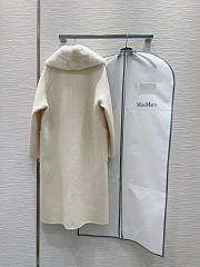 Max Mara Neck Fur Beige Coat - 5