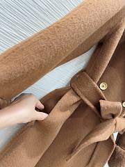 Colestore Max Mara Hand Fur Brown Coat - 5