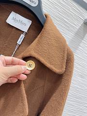 Colestore Max Mara Hand Fur Brown Coat - 3