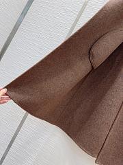 Max Mara Fur Coat Brown - 6