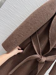Max Mara Fur Coat Brown - 5