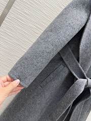 Max Mara Fur Coat Grey - 6