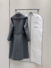 Max Mara Fur Coat Grey - 5