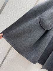 Max Mara Fur Coat Grey - 4