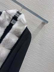Max Mara Coat Black And White  - 4
