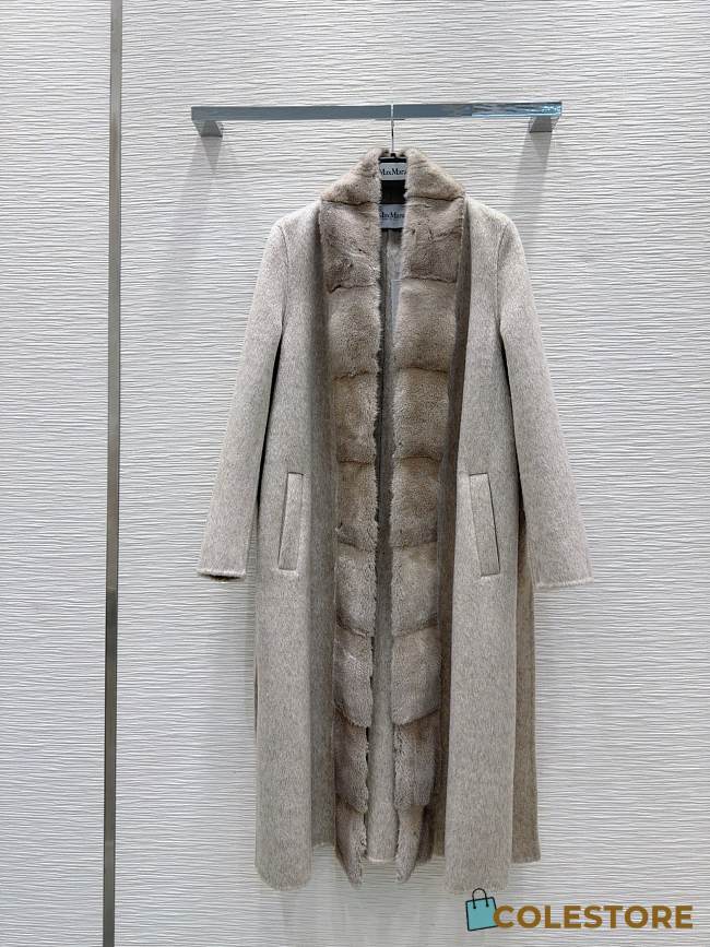 Max Mara Coat Grey  - 1