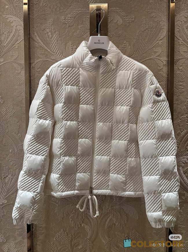 Moncler Coat White  - 1