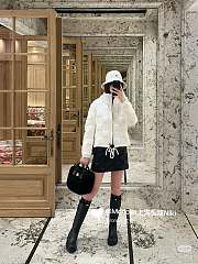 Moncler Coat White  - 6