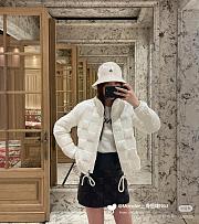 Moncler Coat White  - 4