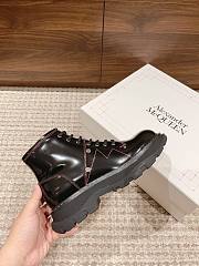 Alexander McQueen Boots Black With Pink Needle - 6