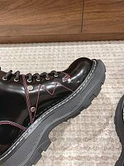 Alexander McQueen Boots Black With Pink Needle - 4